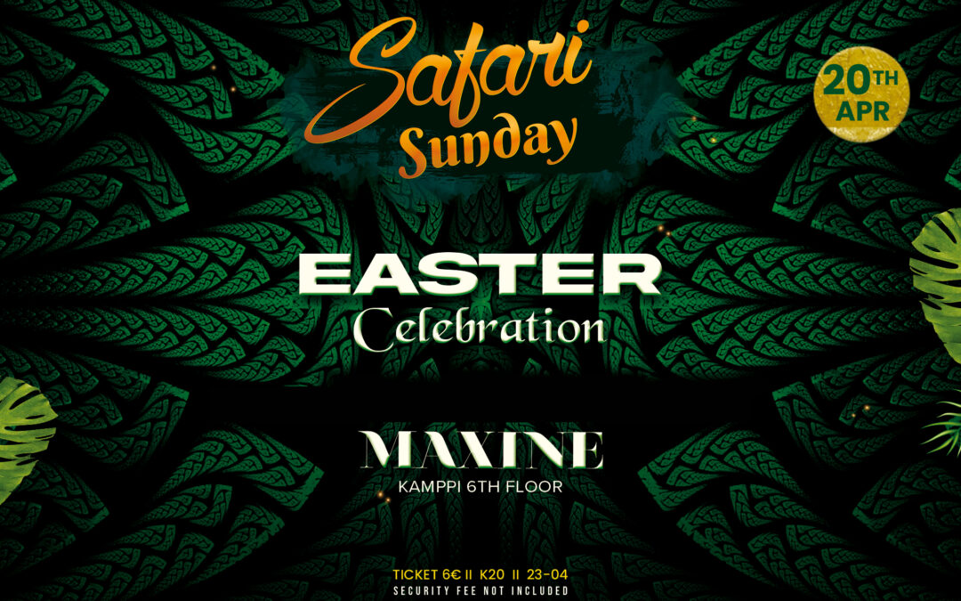 Safari Sunday 20.4 Easter Edition