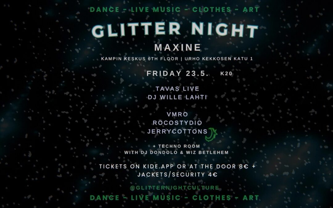 Glitter Night: Art , Music and Party!