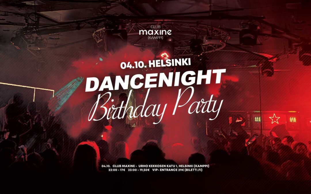 4.10 DanceNight Birthday at MAXINE