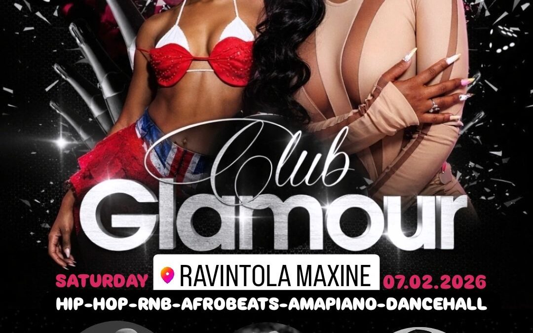 CLUB GLAMOUR PRESENTS THE BIGGEST BATTLE: HIPHOP/R&B VS AFROBEATS La.7.2 MAXINE.