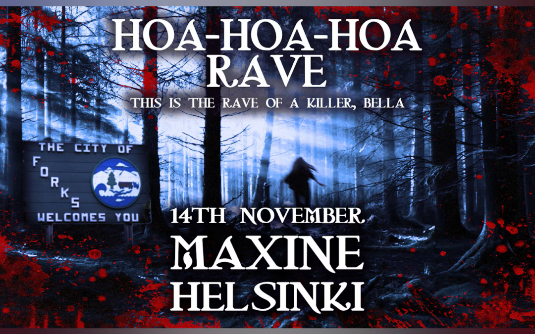 Hoa Hoa Hoa Rave Day Party @Maxine 14.11 18.00-22.00(welcome to stay rest of night no extra charge)